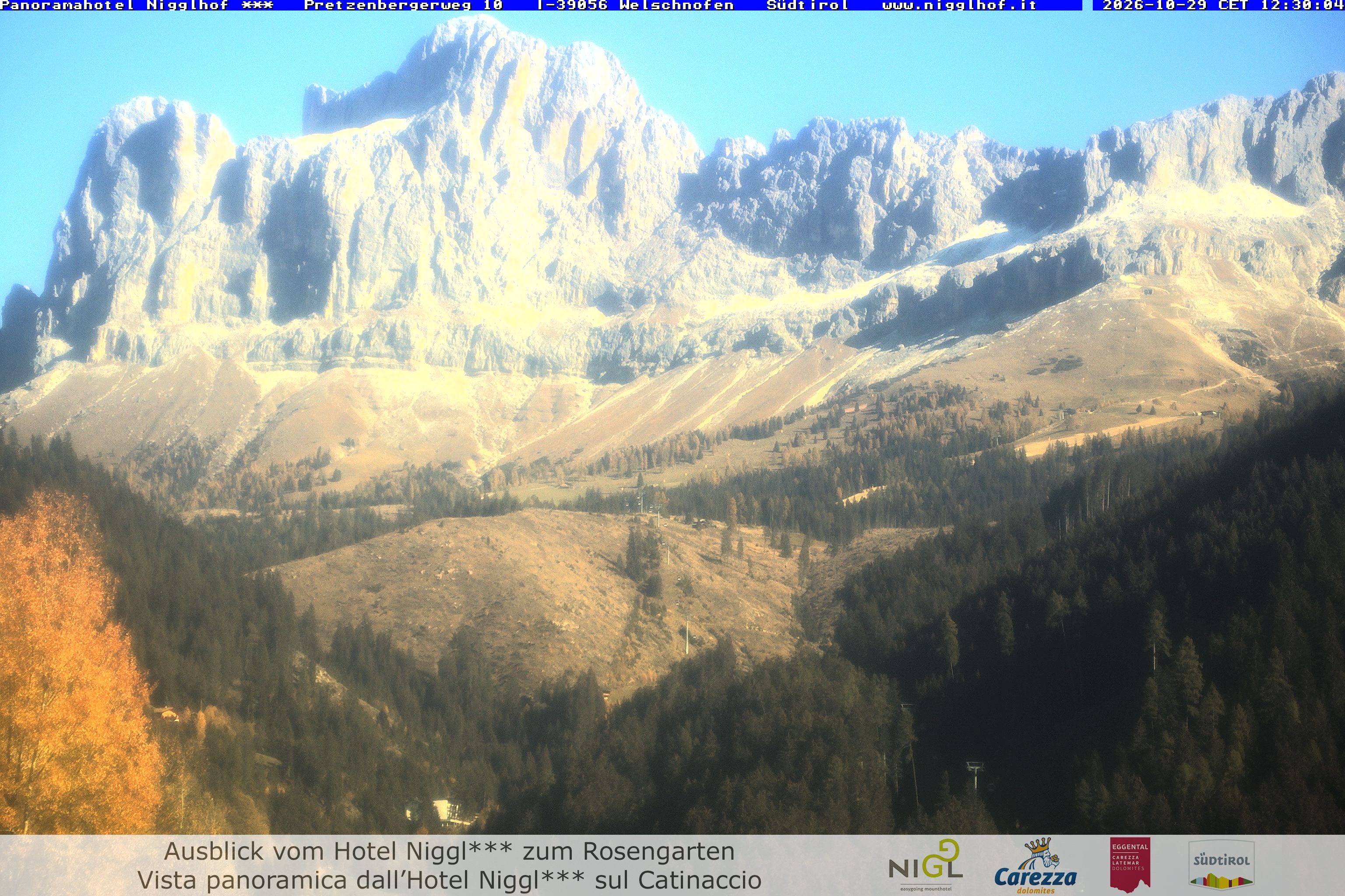 Archiv Foto Webcam Welschnofen: Hotel Nigglhof