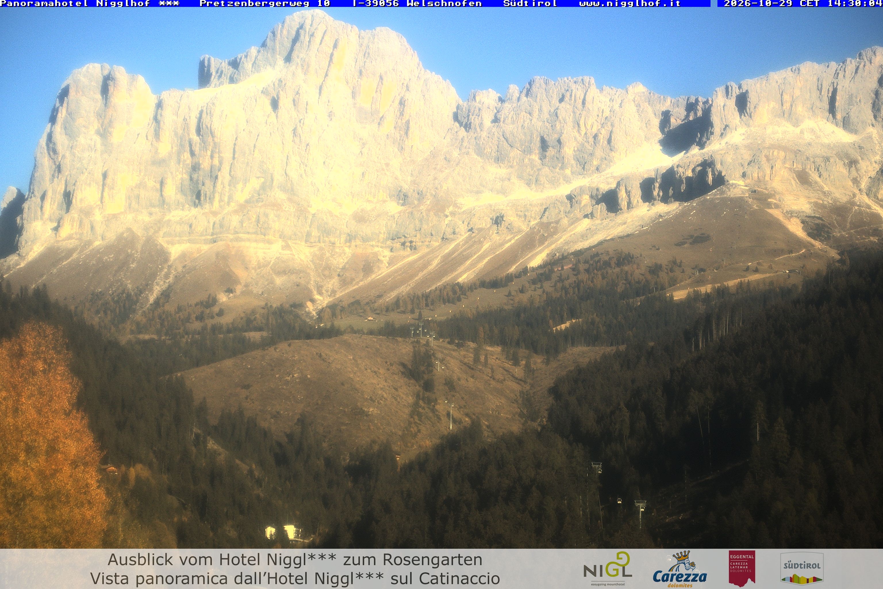 Archiv Foto Webcam Welschnofen: Hotel Nigglhof