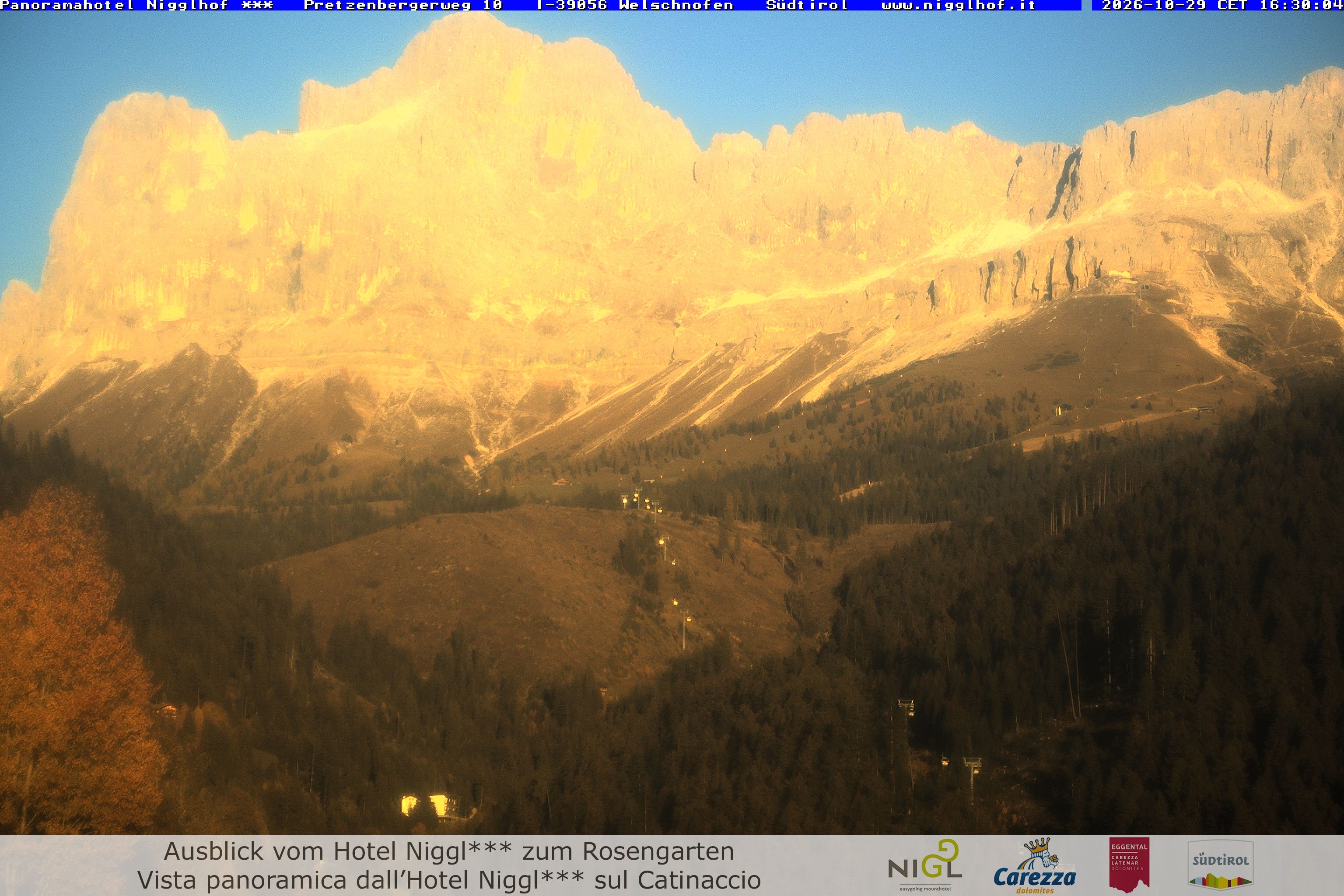 Archiv Foto Webcam Welschnofen: Hotel Nigglhof