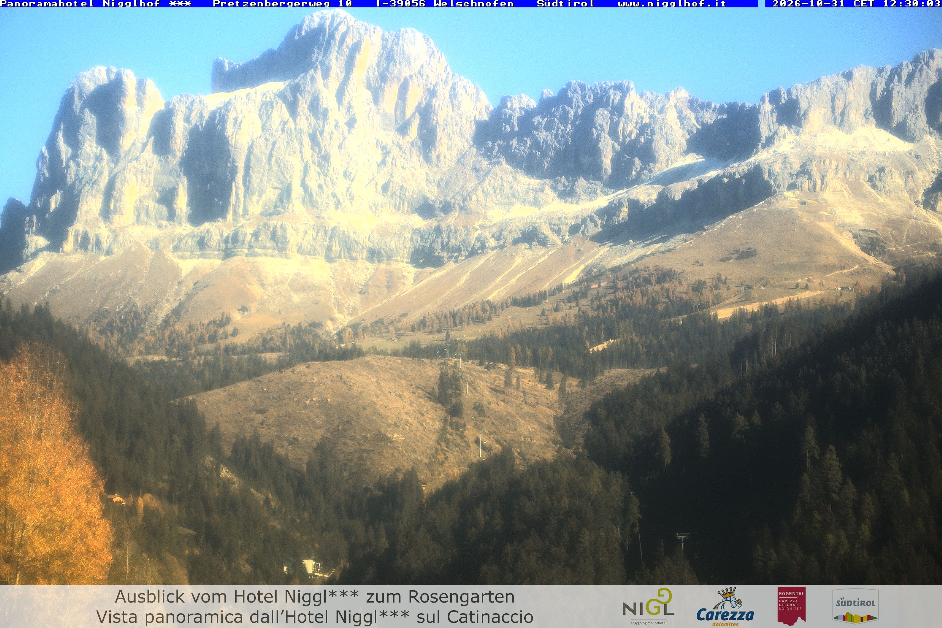 Archiv Foto Webcam Welschnofen: Hotel Nigglhof