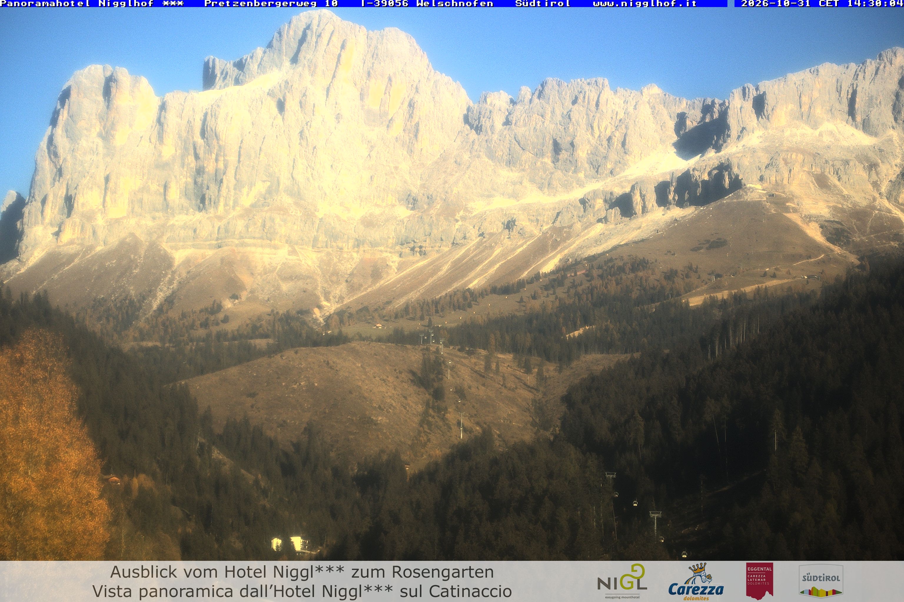 Archiv Foto Webcam Welschnofen: Hotel Nigglhof