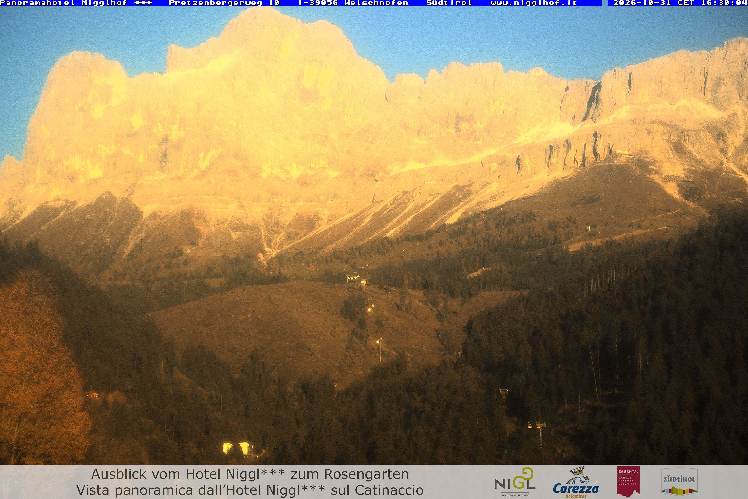 Archiv Foto Webcam Welschnofen: Hotel Nigglhof