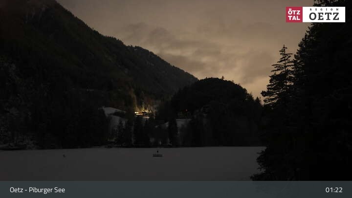 Archiv Foto Webcam Piburger See im Ötztal