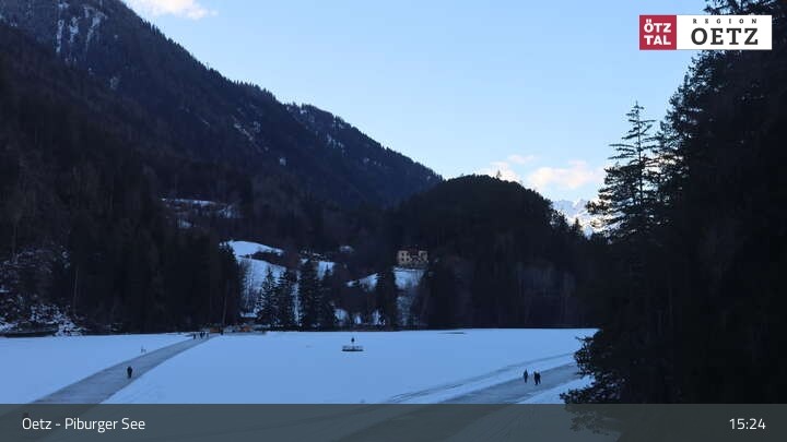 Archiv Foto Webcam Piburger See im Ötztal