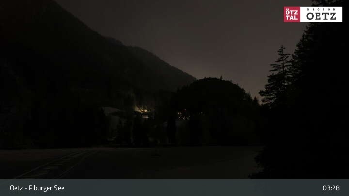 Archived image Webcam Lake Piburg (Ötztal valley)