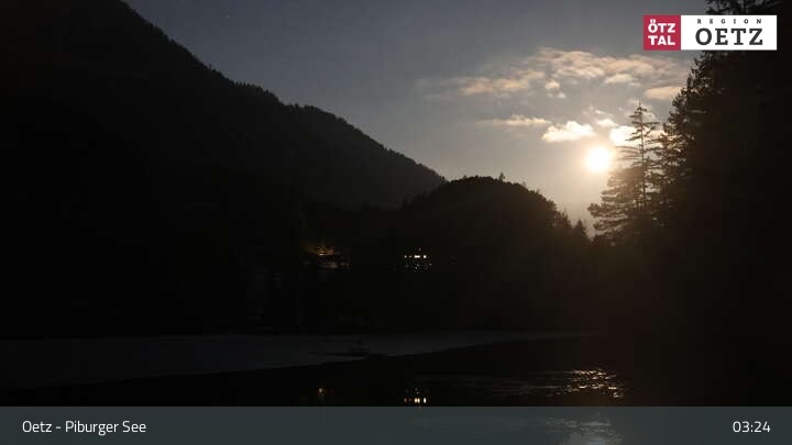 Archiv Foto Webcam Piburger See im Ötztal