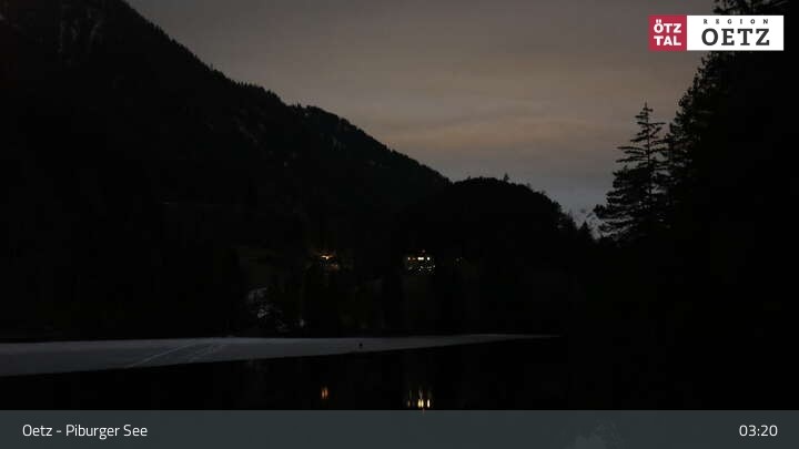 Archiv Foto Webcam Piburger See im Ötztal