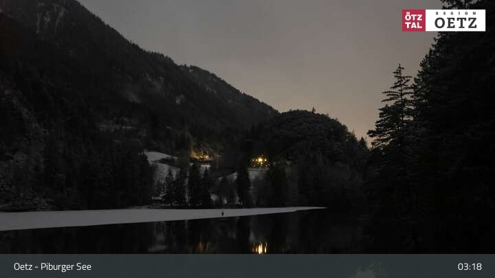 Archiv Foto Webcam Piburger See im Ötztal