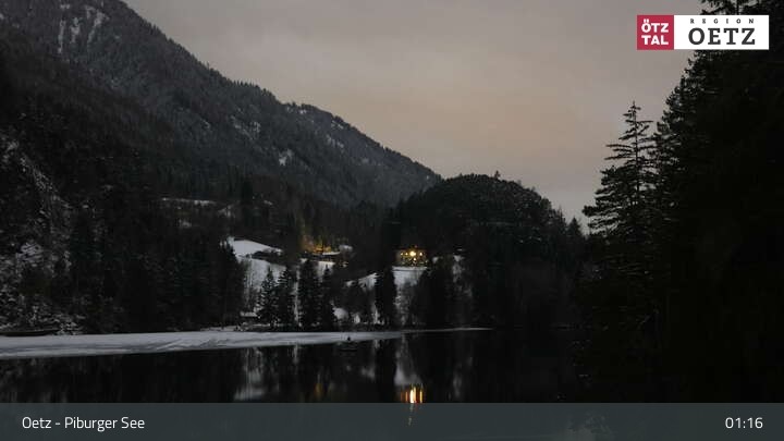 Archiv Foto Webcam Piburger See im Ötztal