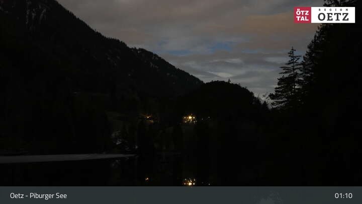 Archiv Foto Webcam Piburger See im Ötztal