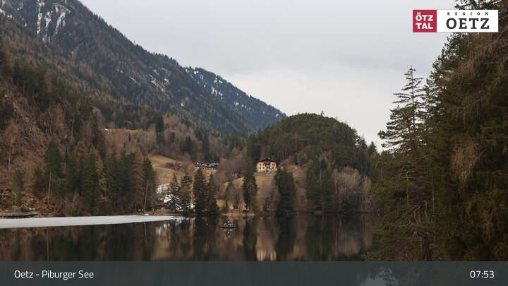 Archiv Foto Webcam Piburger See im Ötztal
