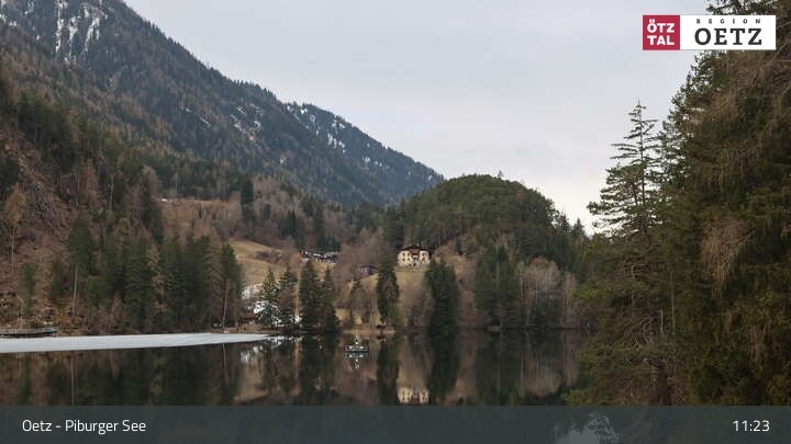 Archiv Foto Webcam Piburger See im Ötztal