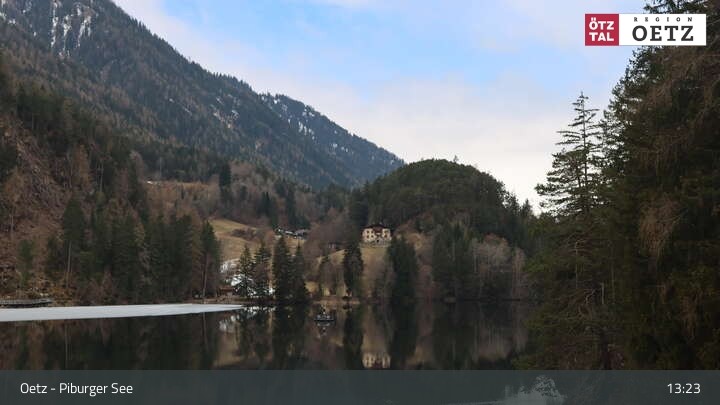 Archiv Foto Webcam Piburger See im Ötztal