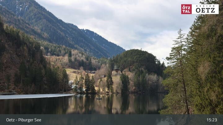 Archiv Foto Webcam Piburger See im Ötztal