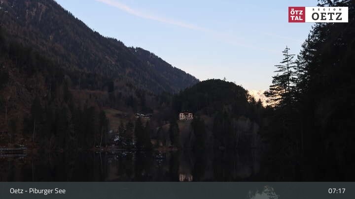 Archiv Foto Webcam Piburger See im Ötztal