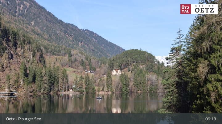 Archiv Foto Webcam Piburger See im Ötztal