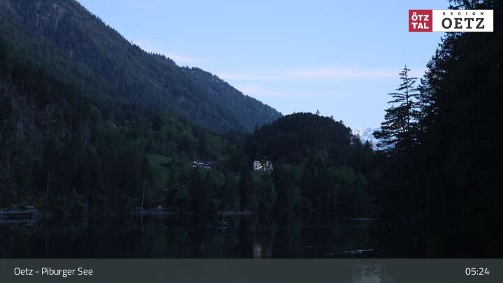 Archiv Foto Webcam Piburger See im Ötztal