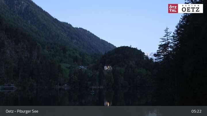 Archiv Foto Webcam Piburger See im Ötztal