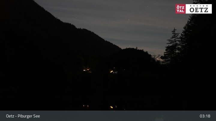 Archiv Foto Webcam Piburger See im Ötztal