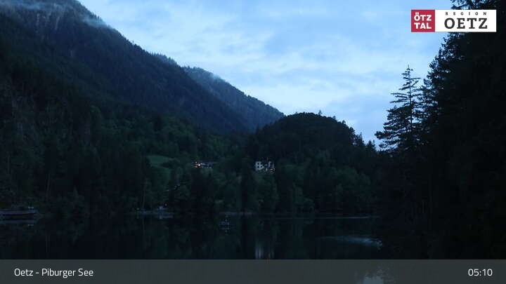 Archiv Foto Webcam Piburger See im Ötztal