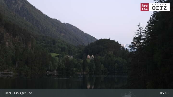 Archiv Foto Webcam Piburger See im Ötztal