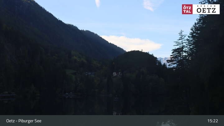 Archiv Foto Webcam Piburger See im Ötztal