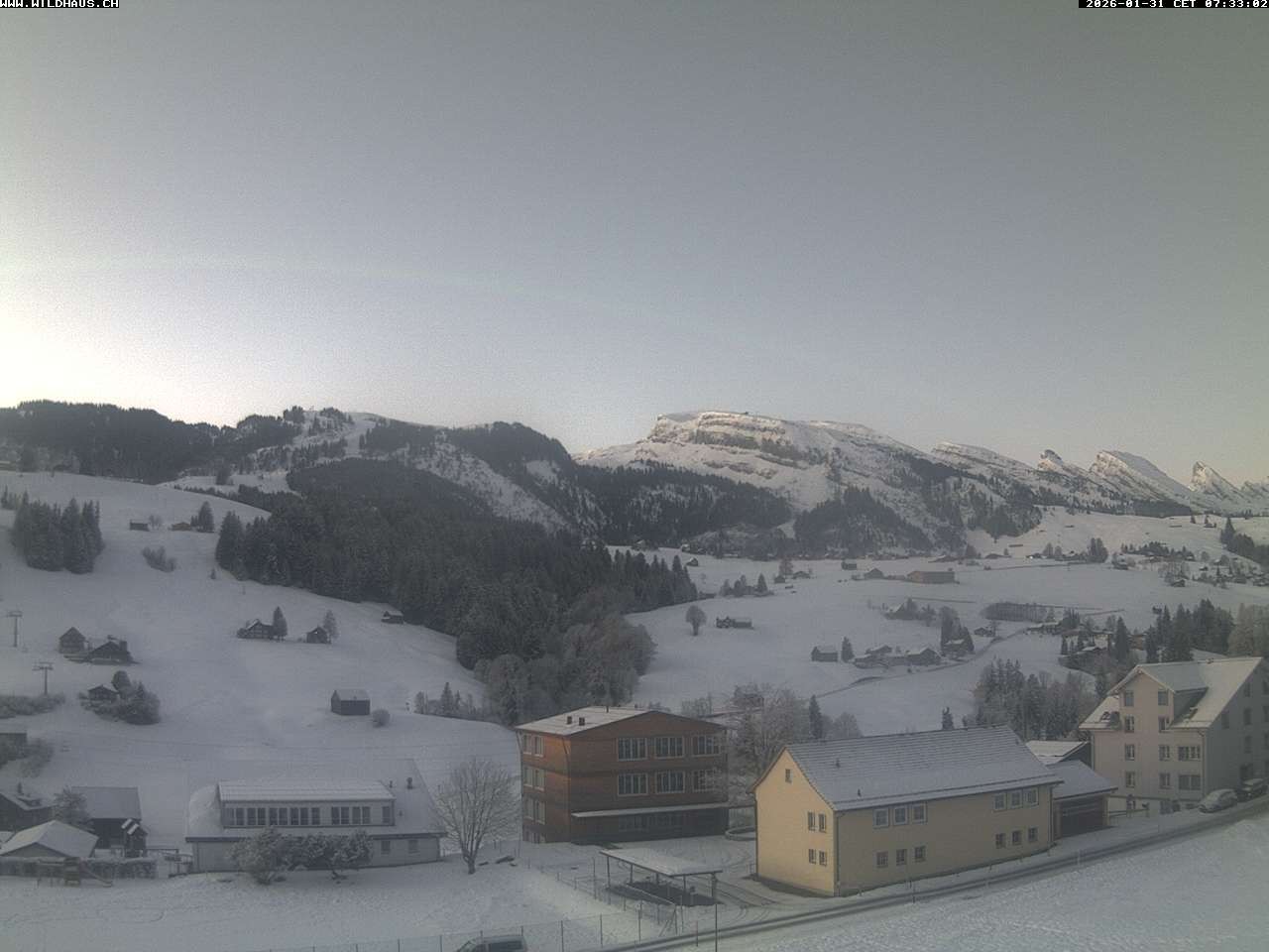 Archiv Foto Webcam Lisighaus, Wildhaus