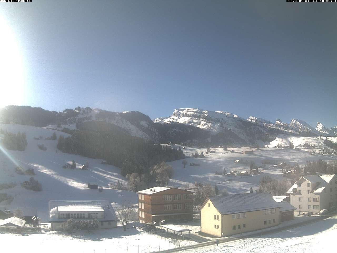 Archiv Foto Webcam Lisighaus, Wildhaus