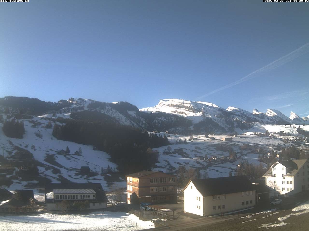 Archived image Webcam Lisighaus, Wildhaus