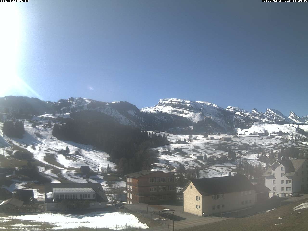 Archiv Foto Webcam Lisighaus, Wildhaus