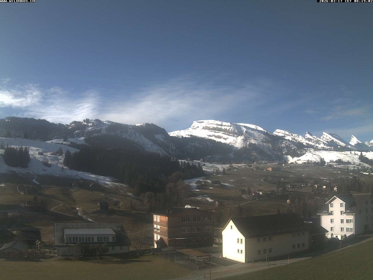 Archived image Webcam Lisighaus, Wildhaus