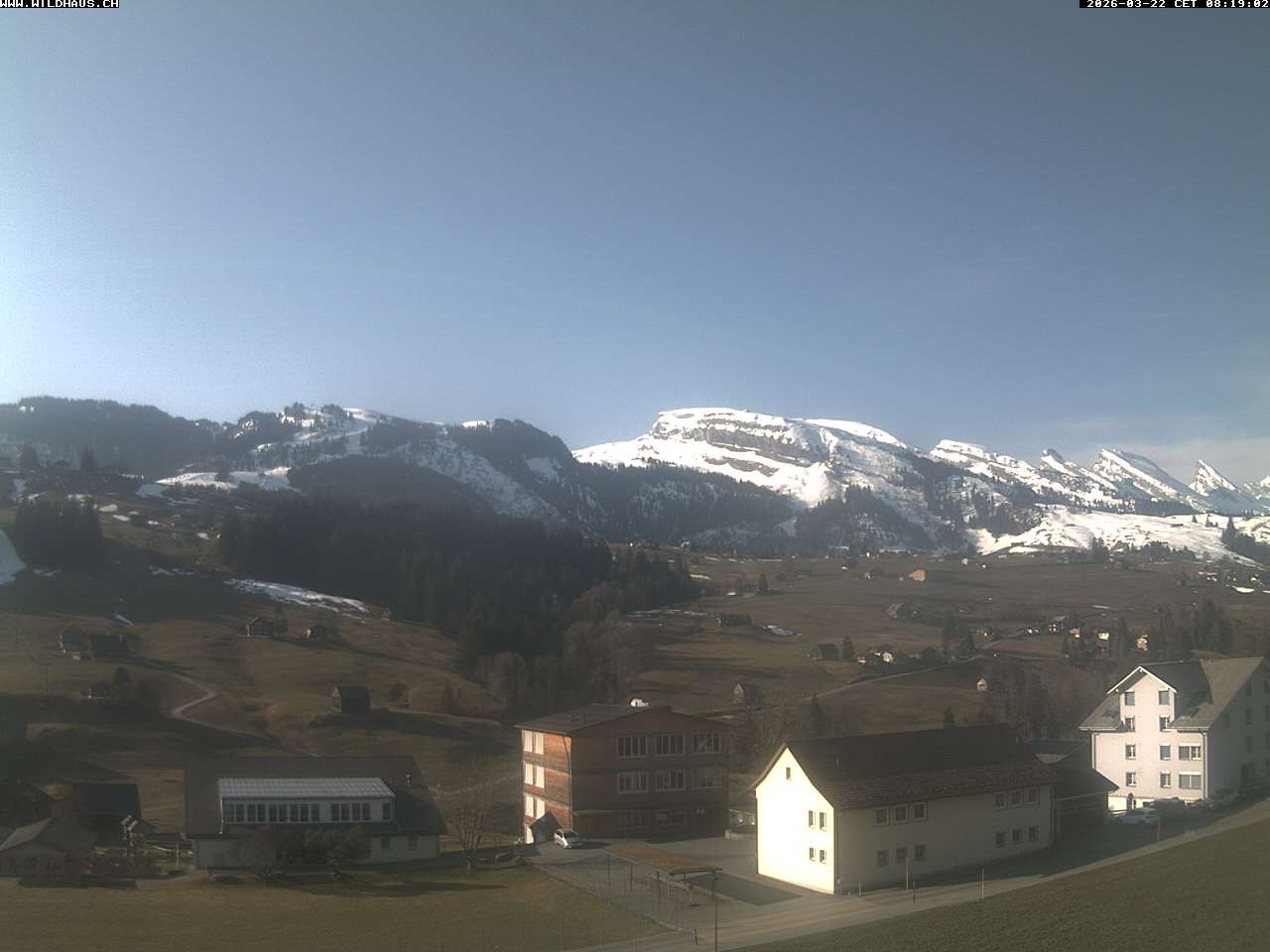 Archiv Foto Webcam Lisighaus, Wildhaus