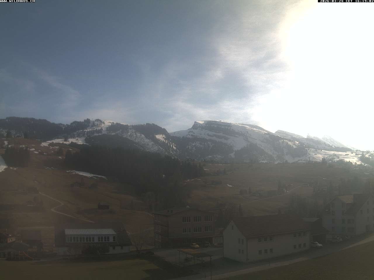 Archiv Foto Webcam Lisighaus, Wildhaus