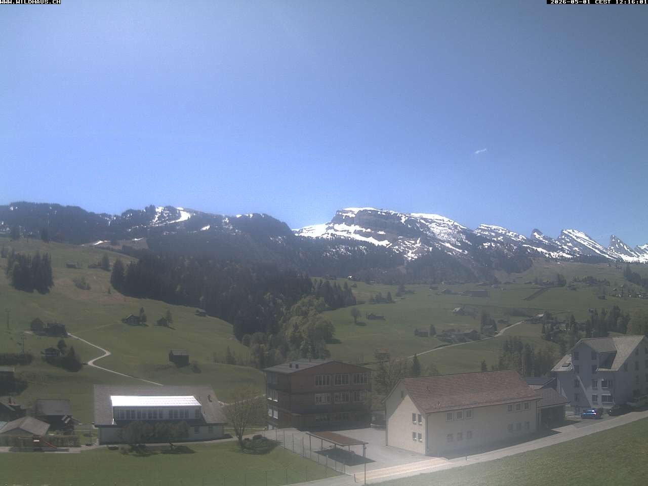 Archiv Foto Webcam Lisighaus, Wildhaus