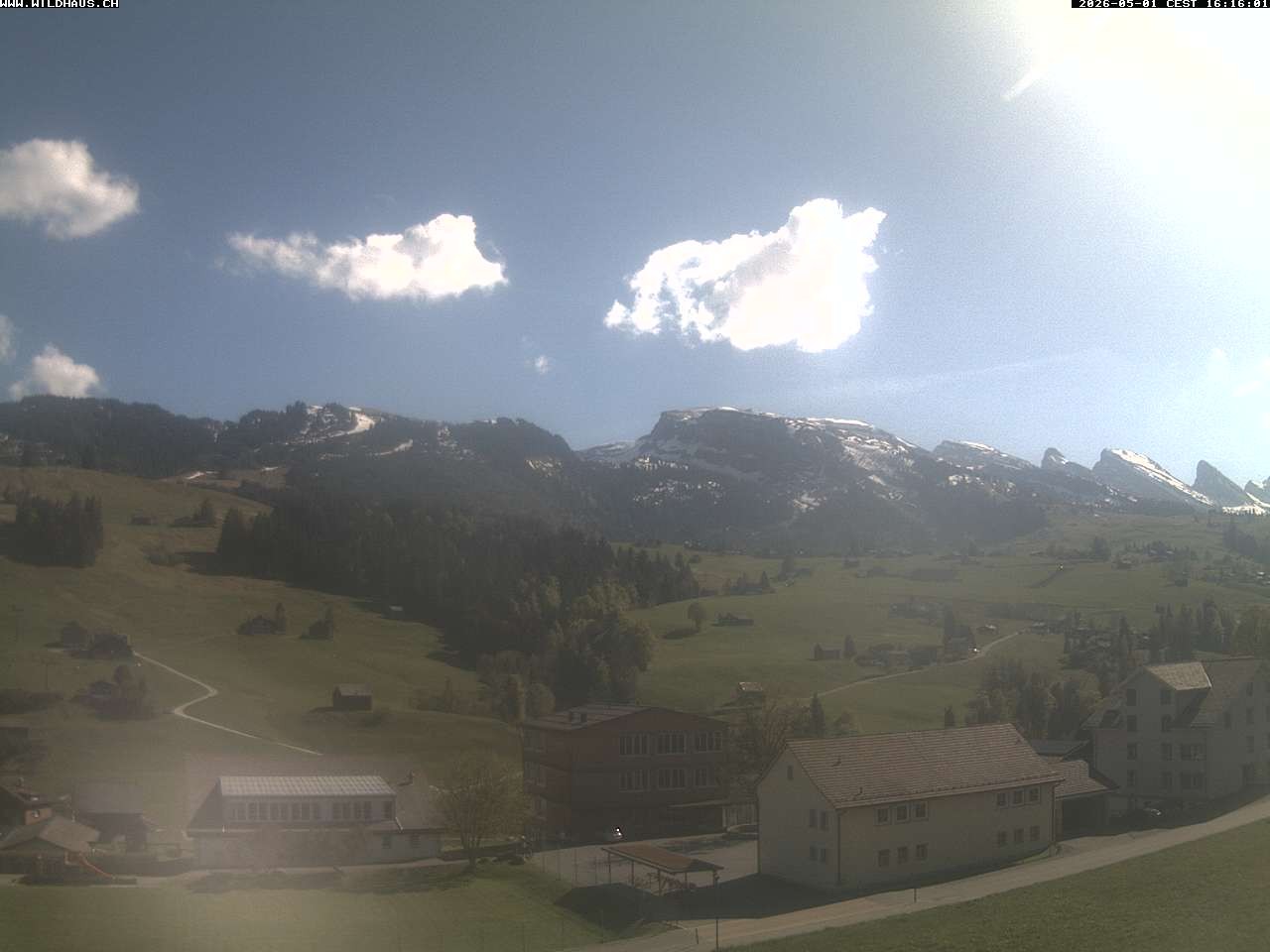 Archiv Foto Webcam Lisighaus, Wildhaus