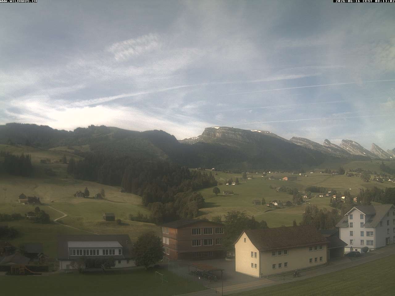 Archiv Foto Webcam Lisighaus, Wildhaus