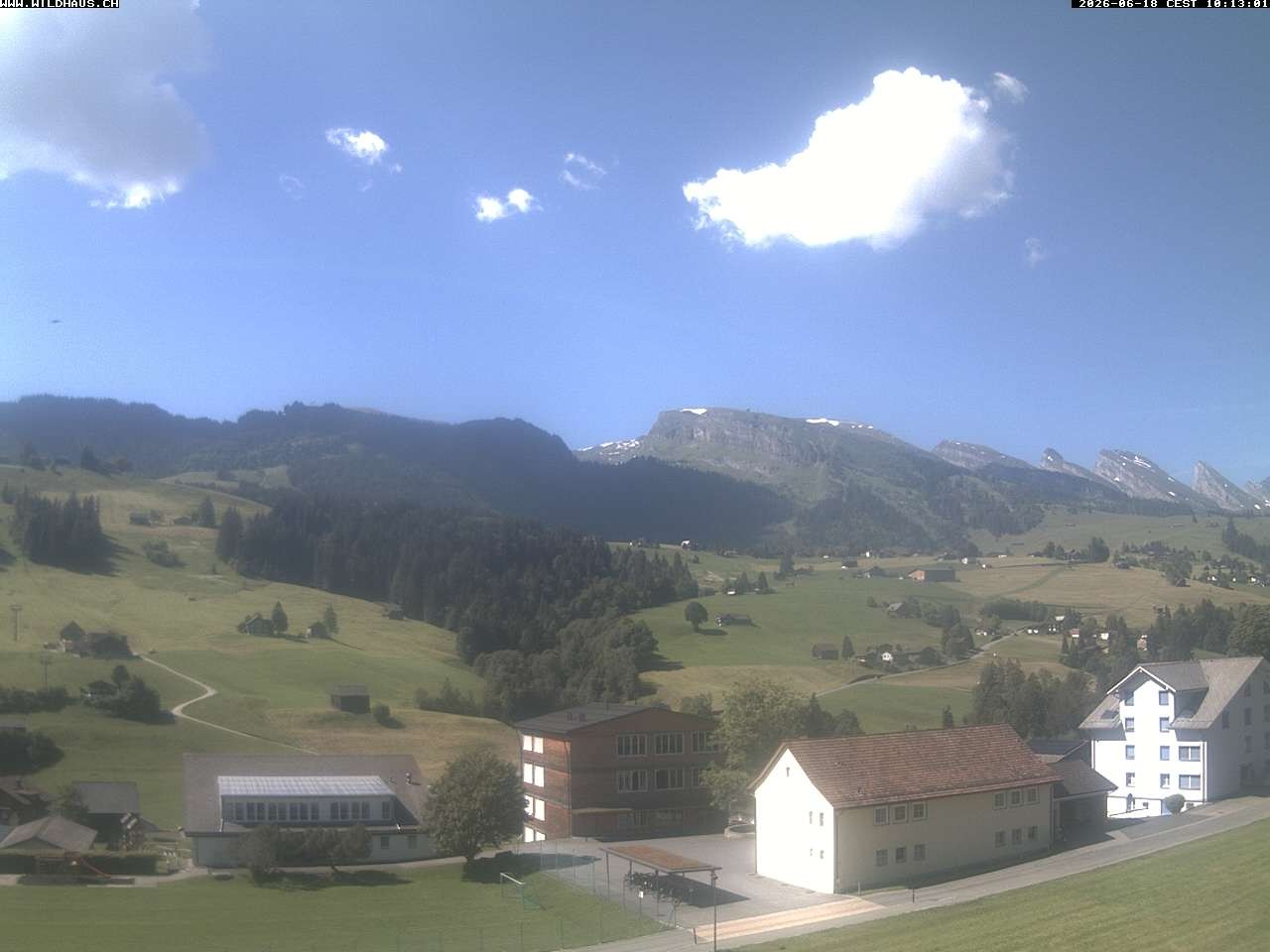 Archiv Foto Webcam Lisighaus, Wildhaus
