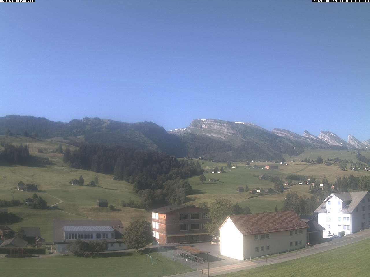 Archiv Foto Webcam Lisighaus, Wildhaus