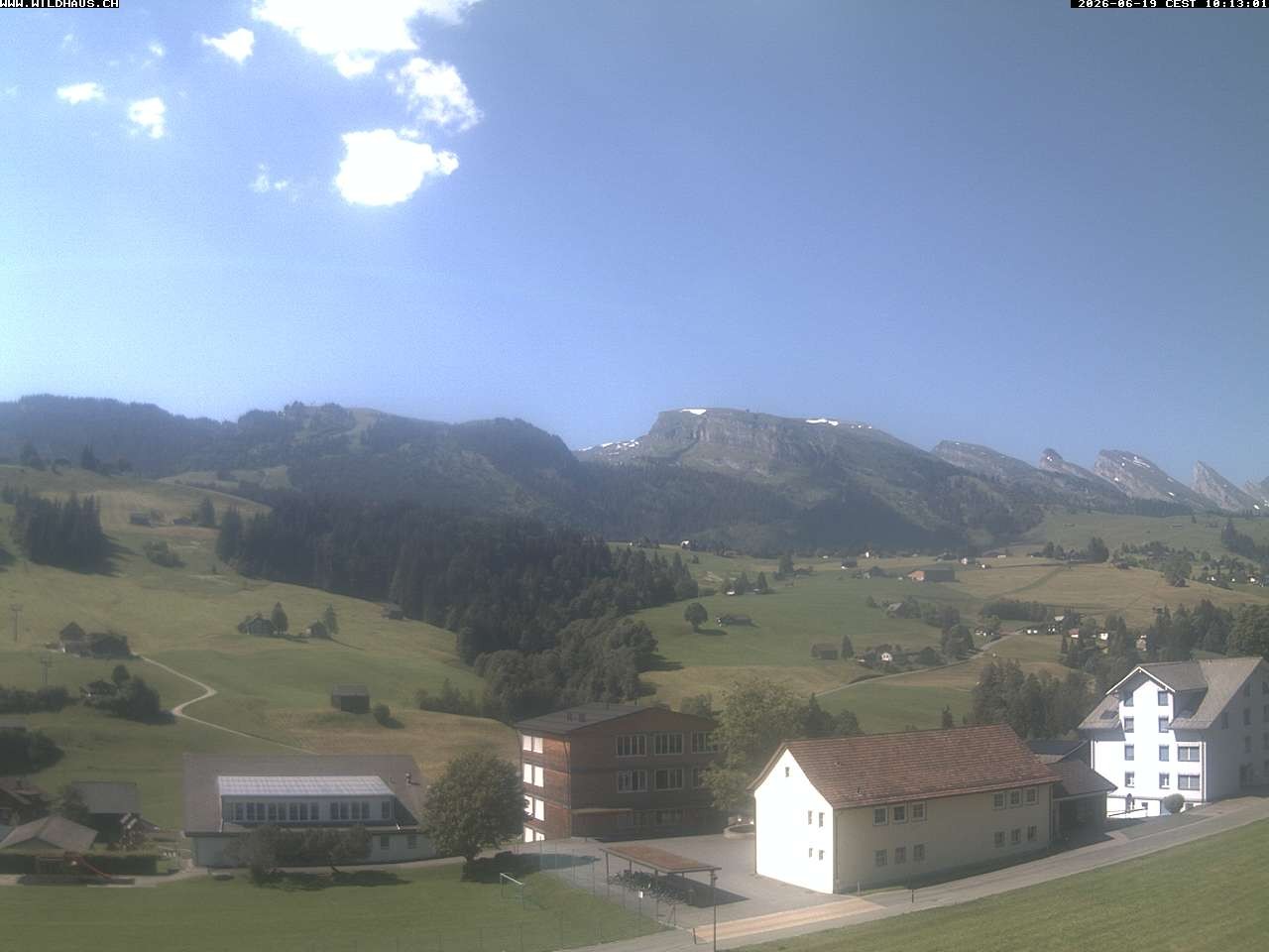 Archiv Foto Webcam Lisighaus, Wildhaus