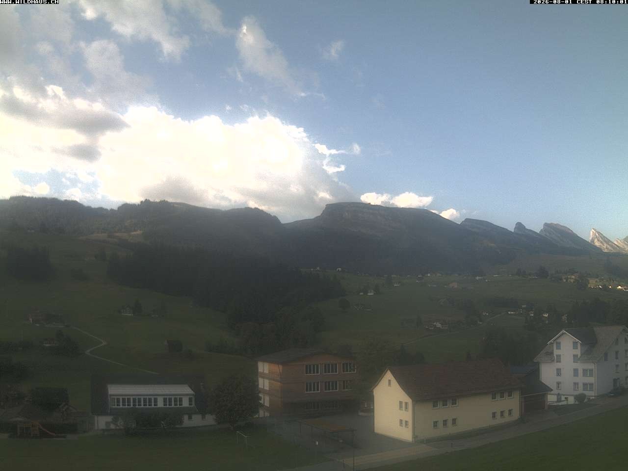 Archiv Foto Webcam Lisighaus, Wildhaus