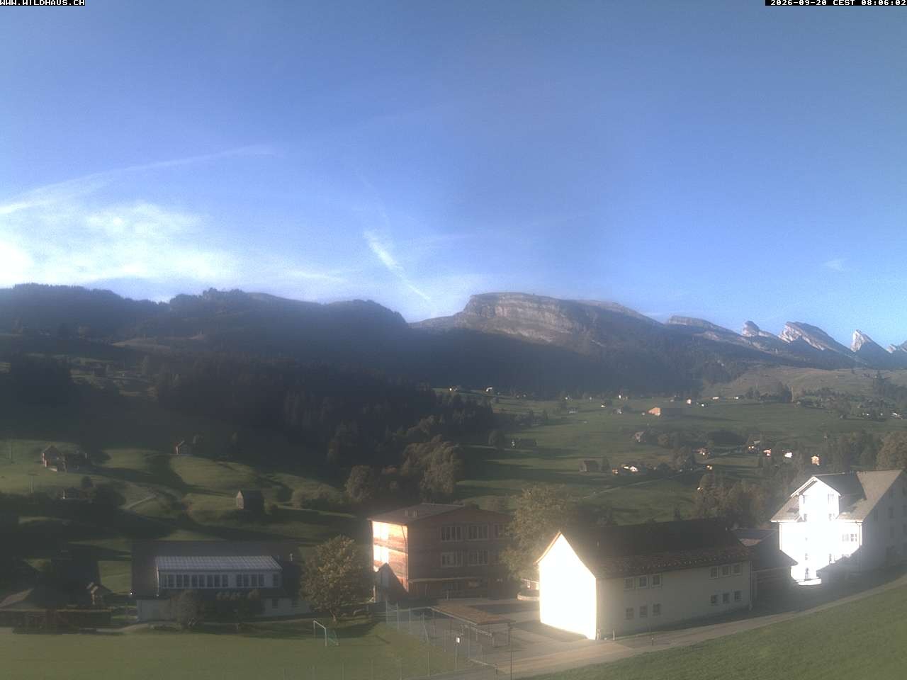 Archiv Foto Webcam Lisighaus, Wildhaus