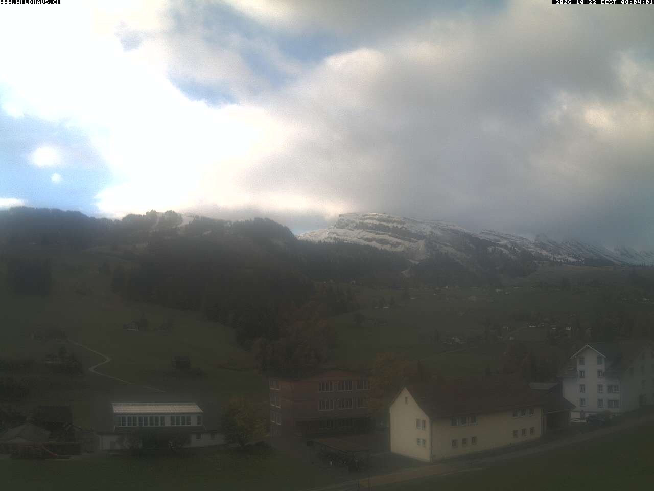 Archiv Foto Webcam Lisighaus, Wildhaus