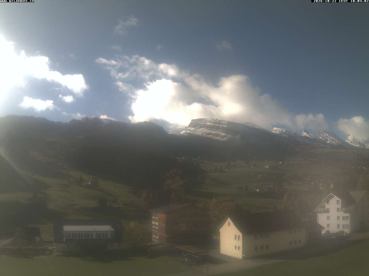 Archiv Foto Webcam Lisighaus, Wildhaus