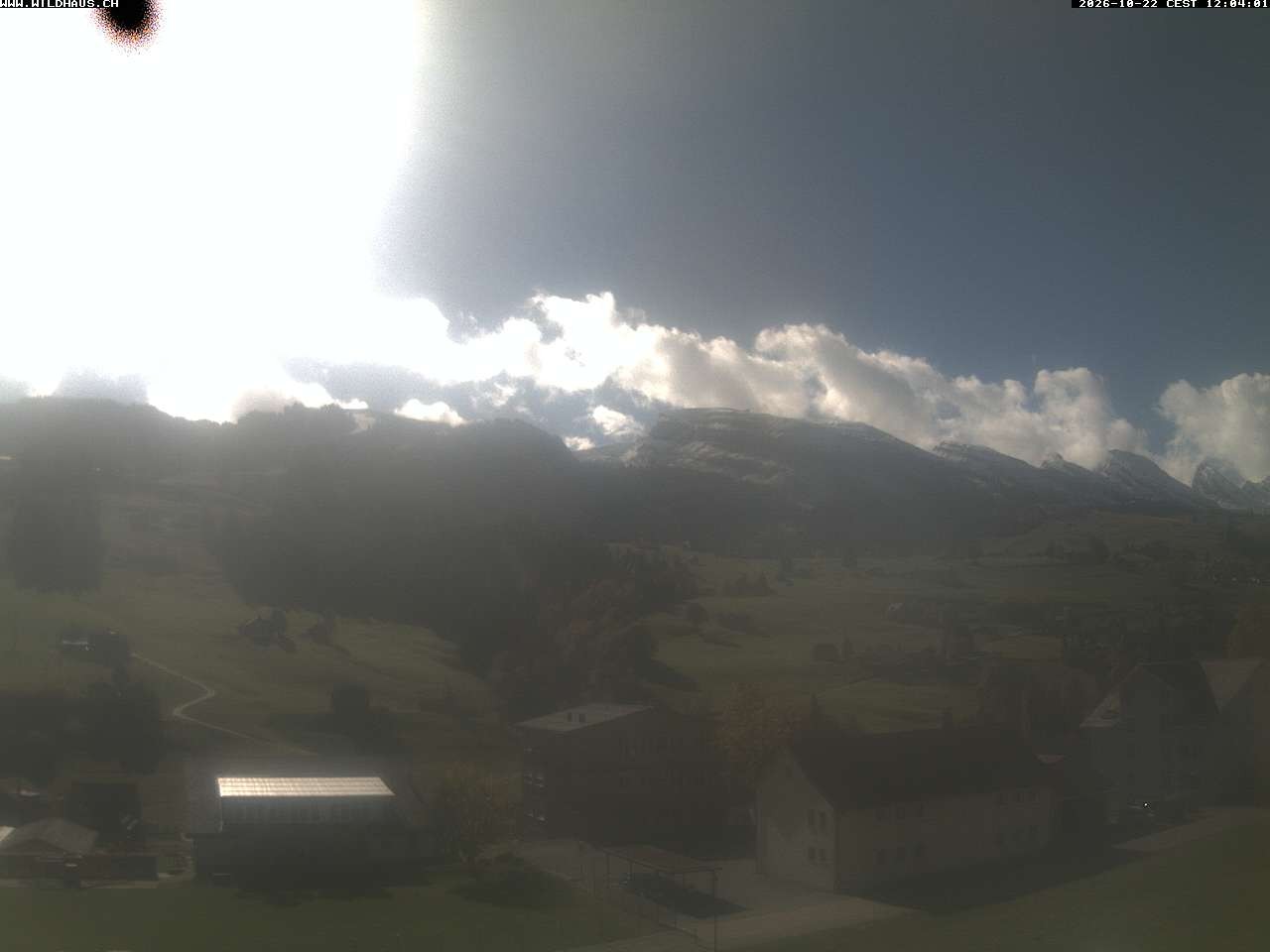 Archiv Foto Webcam Lisighaus, Wildhaus