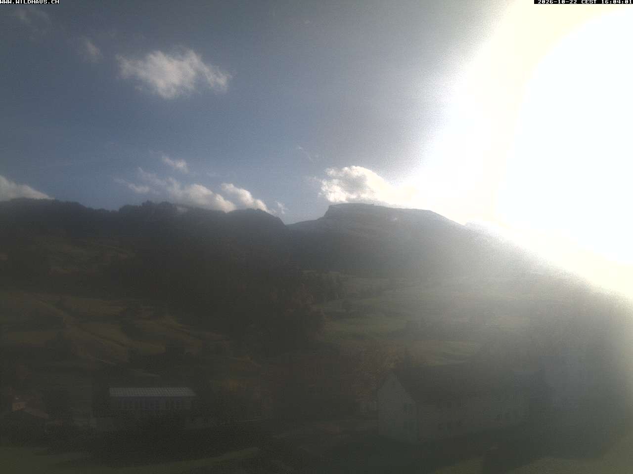 Archiv Foto Webcam Lisighaus, Wildhaus