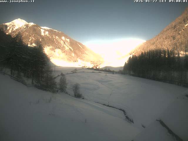 Archived image Webcam View from Hotel Josephus - Schnalstal