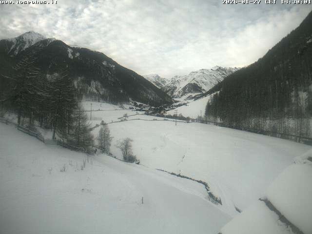 Archived image Webcam View from Hotel Josephus - Schnalstal