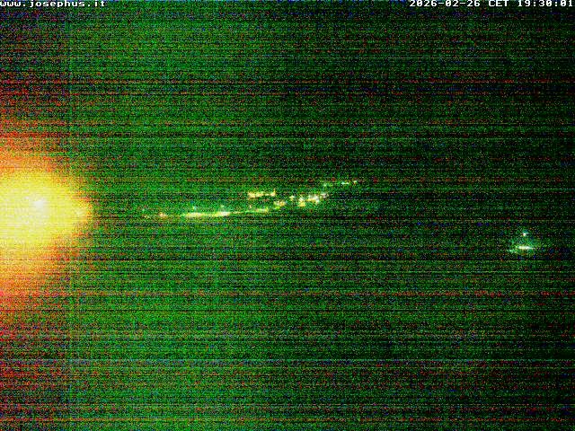 Archived image Webcam View from Hotel Josephus - Schnalstal