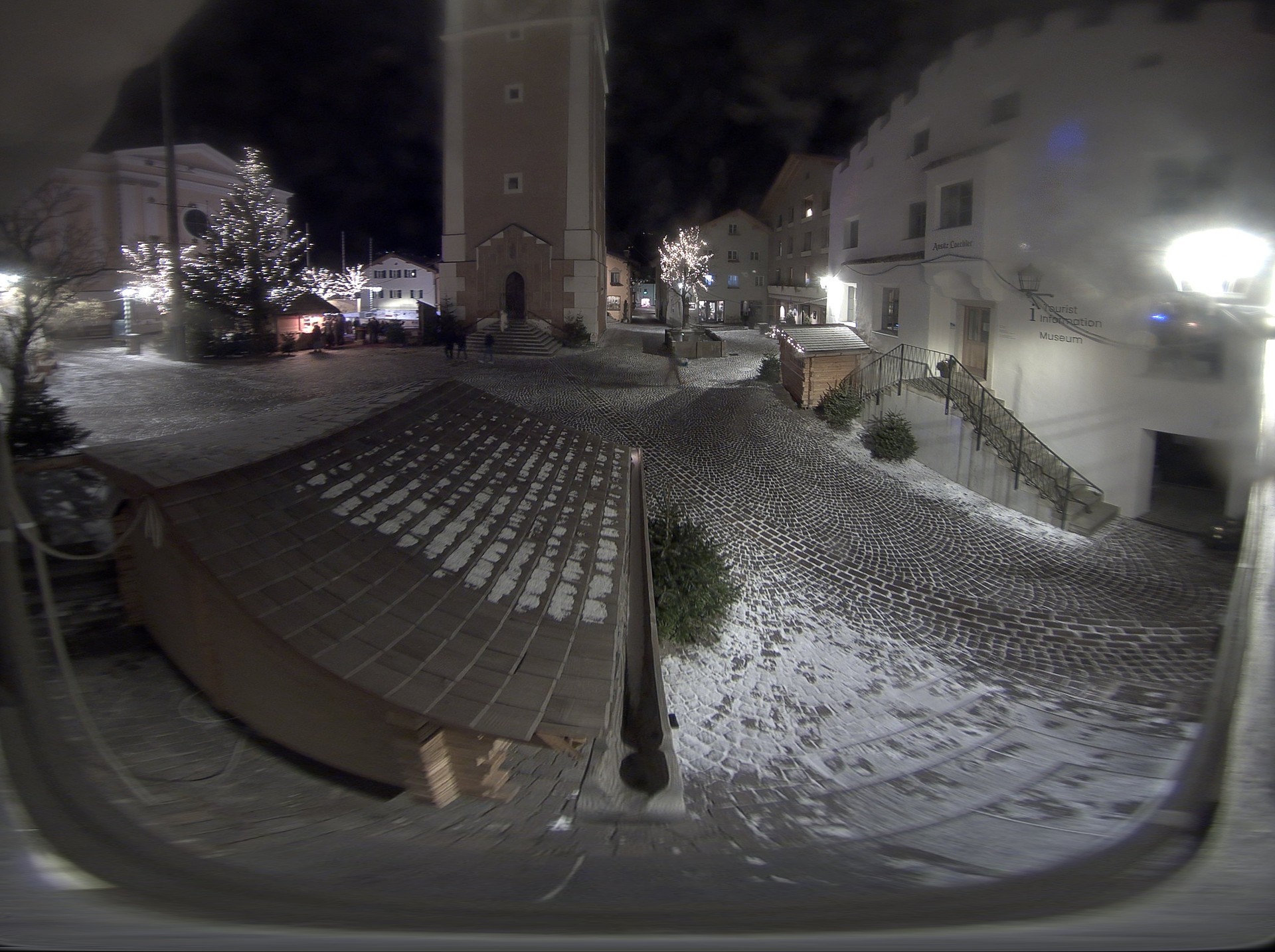 Archived image Webcam Castelrotto/Kastelruth village square, South Tyrol