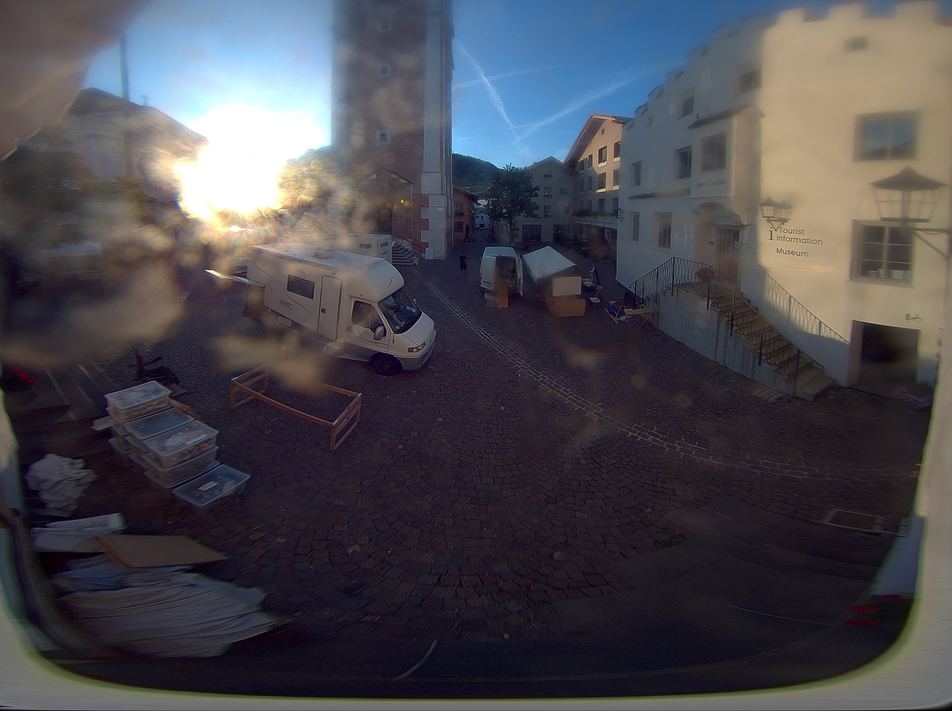 Archived image Webcam Castelrotto/Kastelruth village square, South Tyrol